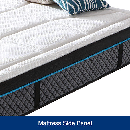 Queen Mattress in Coolmax Memory Foam 6 Zone Pocket Coil Soft Firmness Does Not Apply