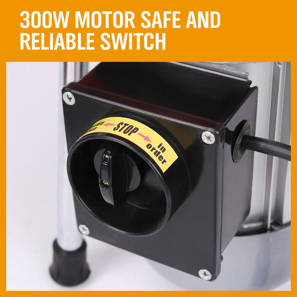 400W Drain Cleaner Electric Eel Rigid Plumbing Sewerage Pipe Machine 6 Cutters Does Not Apply