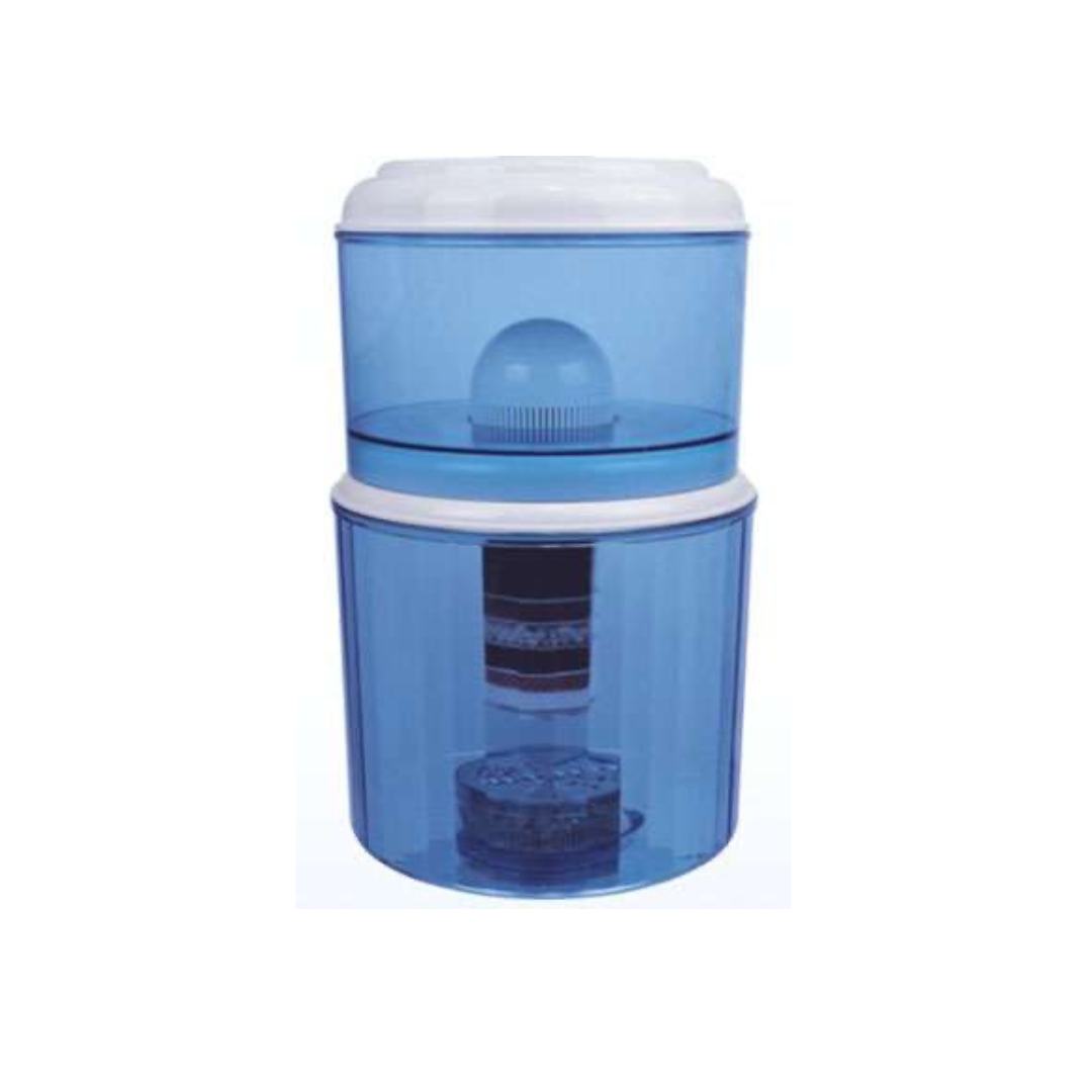 Filtered Bottle with Maifan Stone for Open-Top Water Coolers Awezingly