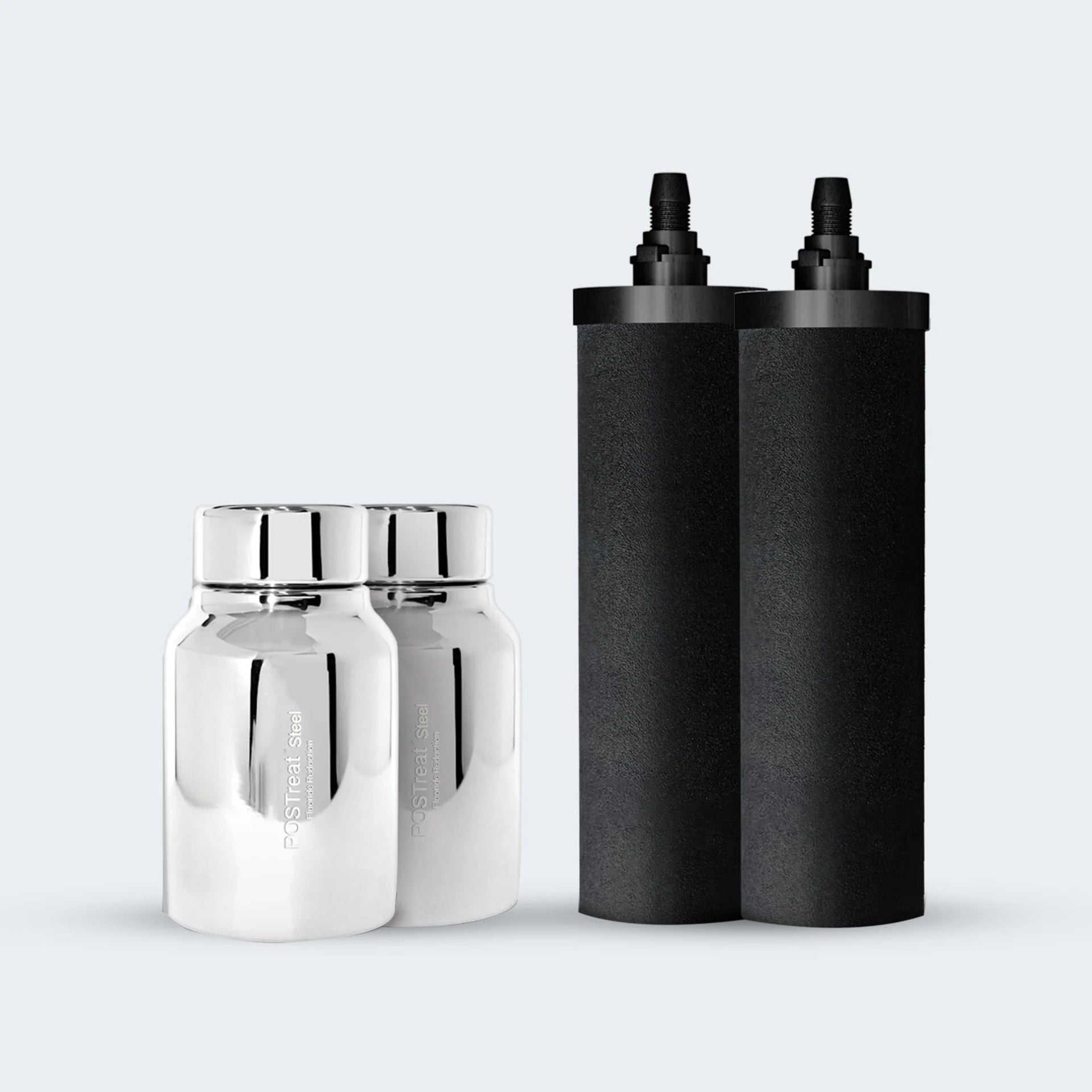 Phoenix 8L Stainless Steel Gravity Water Filter + POSTreat Fluoride cartridges Awezingly