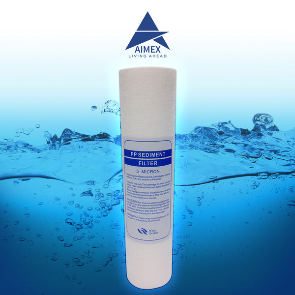 Undersink 5um Sediment Water Filter Cartridge PP Awezingly