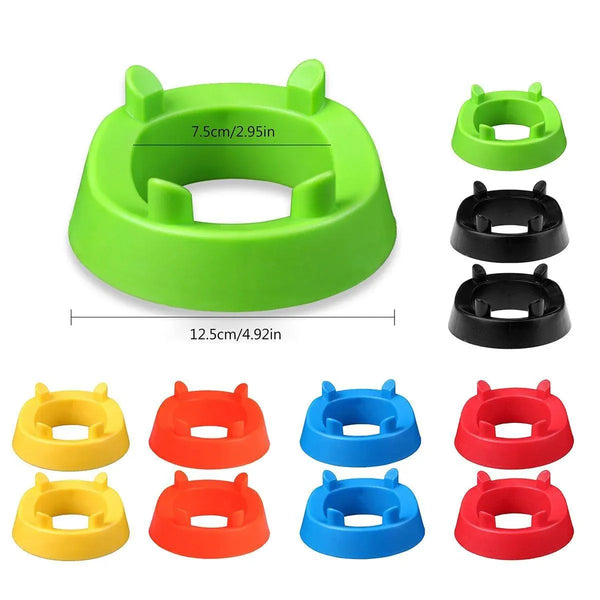 2PCS Football Basketball Volleyball Storage Stand Multi-Functional Ball Holder - Black Unique