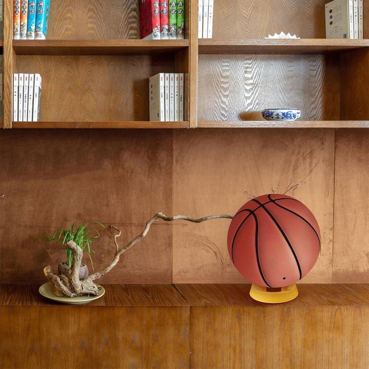 2PCS Football Basketball Volleyball Storage Stand Multi-Functional Ball Holder - Black Unique