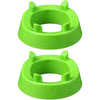 2PCS Football Basketball Volleyball Storage Stand Multi-Functional Ball Holder - Green