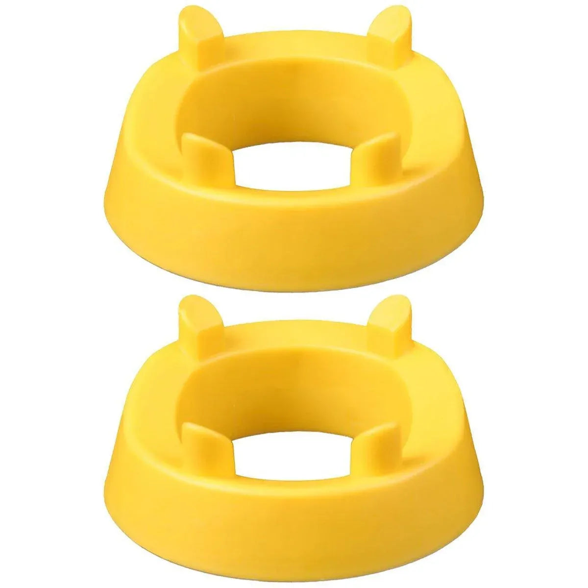 2PCS Football Basketball Volleyball Storage Stand Multi-Functional Ball Holder - Yellow Unique