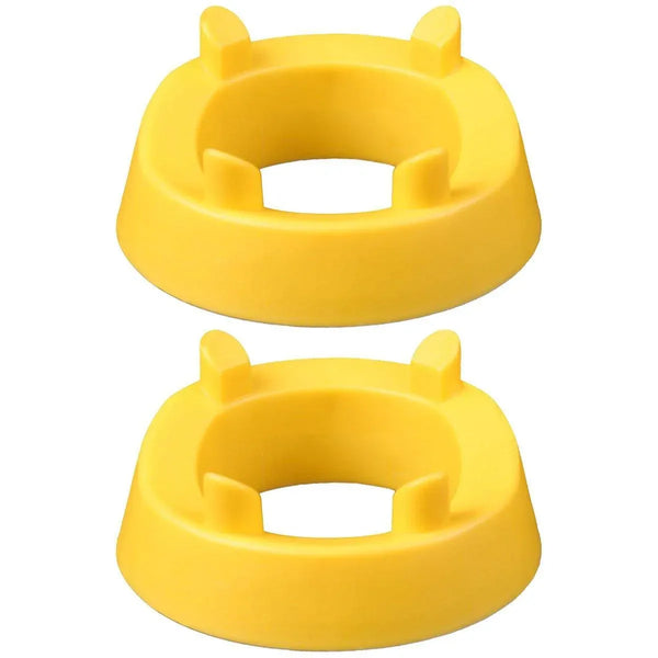 2PCS Football Basketball Volleyball Storage Stand Multi-Functional Ball Holder - Yellow Unique