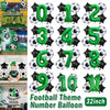 32 Inch Green Soccer Balloons 5 Pieces Set World Cup Birthday Party Decoration - 10