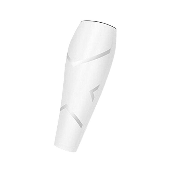 1 Unit Breathable Sports Shin Guards Knee Pads for Cycling Running Football Basketball - White / L Unique
