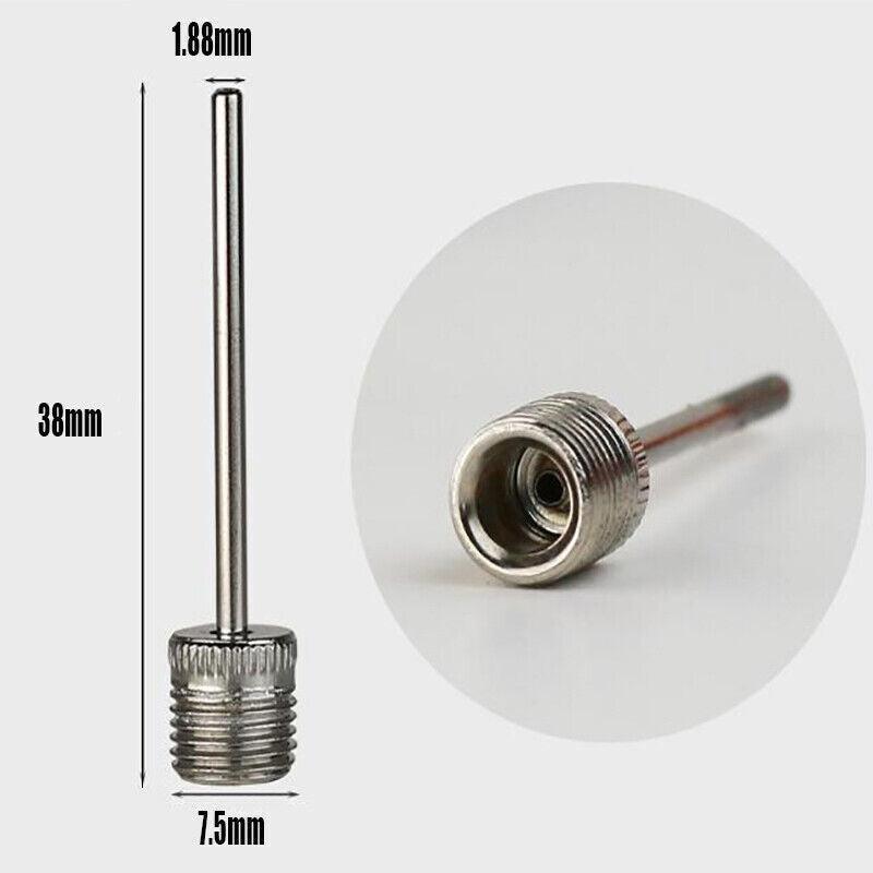 Stainless Steel Ball Pump Needle Inflator Pin for Football Basketball Volleyball - 10PCS Unique