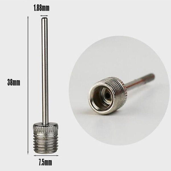 Stainless Steel Ball Pump Needle Inflator Pin for Football Basketball Volleyball - 10PCS Unique