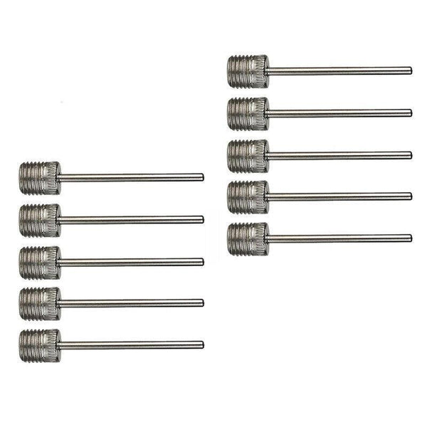 Stainless Steel Ball Pump Needle Inflator Pin for Football Basketball Volleyball - 10PCS Unique