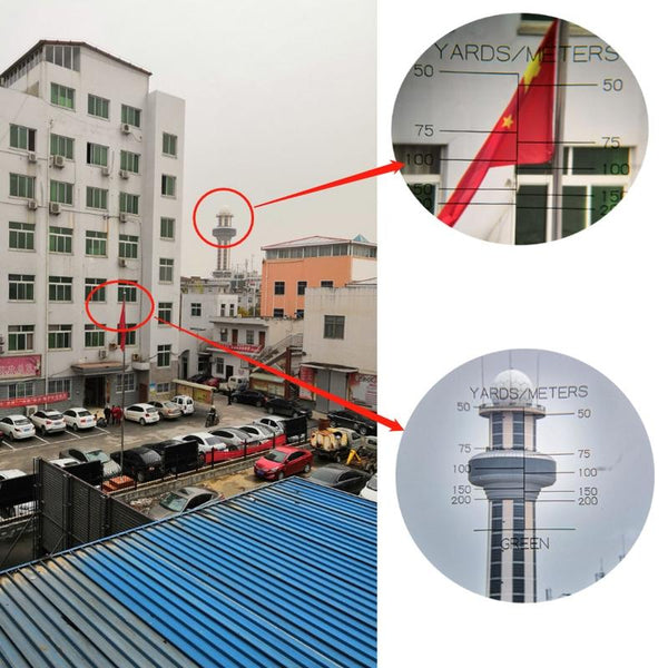 Compact 7X18 Monocular Telescope For Hunting Golf Hiking And Bird Watching - Crosshairs Does Not Apply