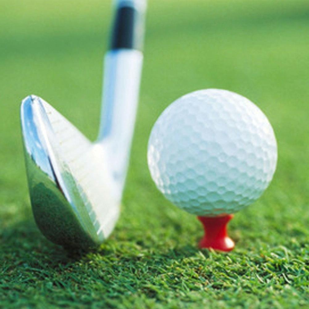 60-piece Golf Plastic Ball Tee Set with Ribbon Needle - 31mm Size Does Not Apply