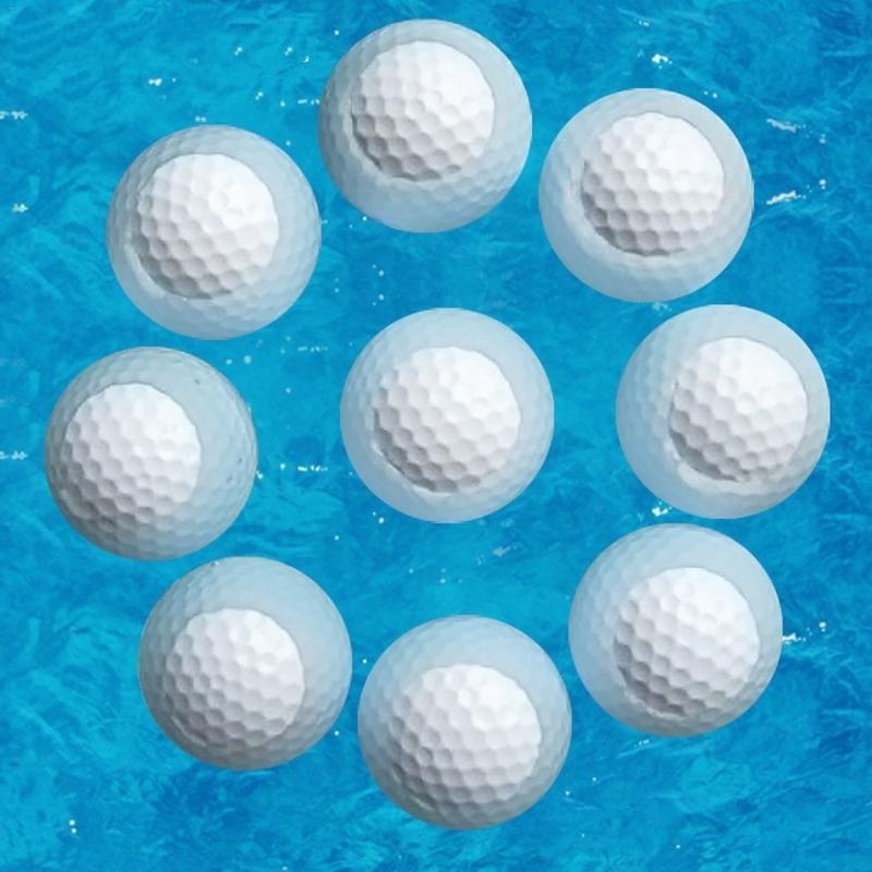 Water Golf Practice Ball - Floats for Improved Accuracy Does Not Apply