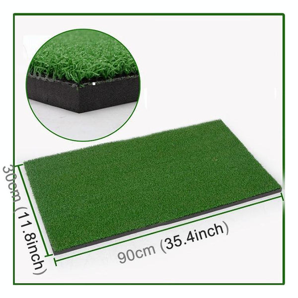 Premium Indoor Golf Mat with Tee - 30x90cm Does Not Apply