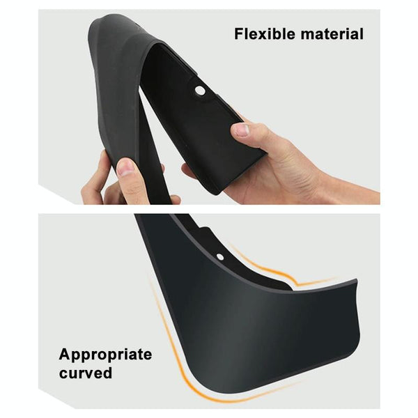 For Volkswagen Golf 6 2009-2013 4Pcs / Set Car Auto Soft Plastic Splash Flaps Fender Guard Does Not Apply