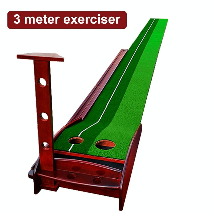 3m Golf Solid Wood Putter Trainer Practice Set Training Mat Does Not Apply