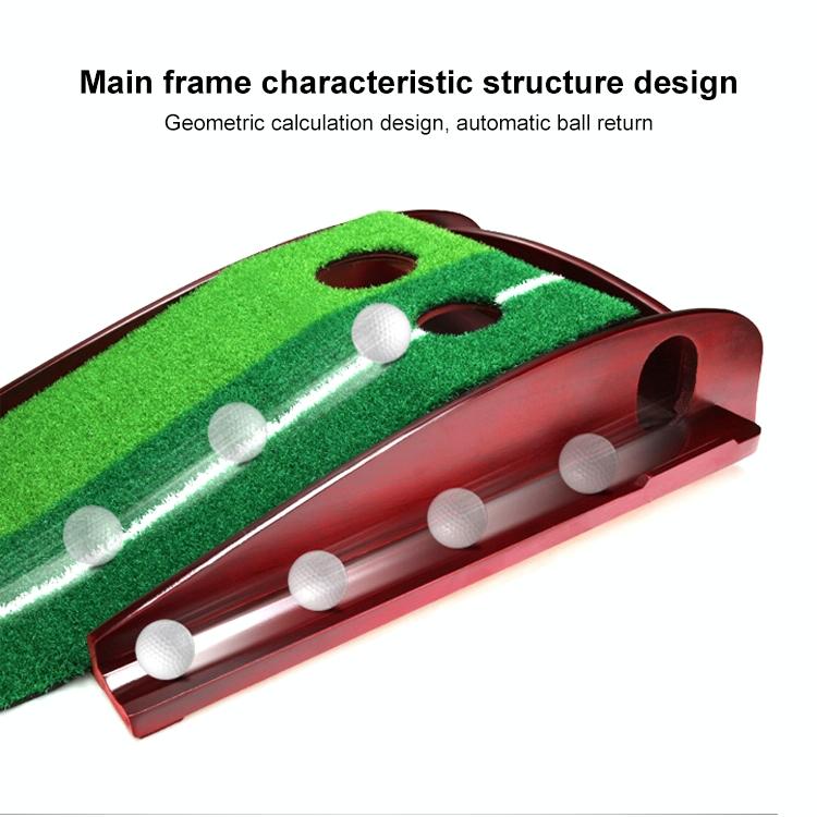 3m Golf Solid Wood Putter Trainer Practice Set Training Mat Does Not Apply