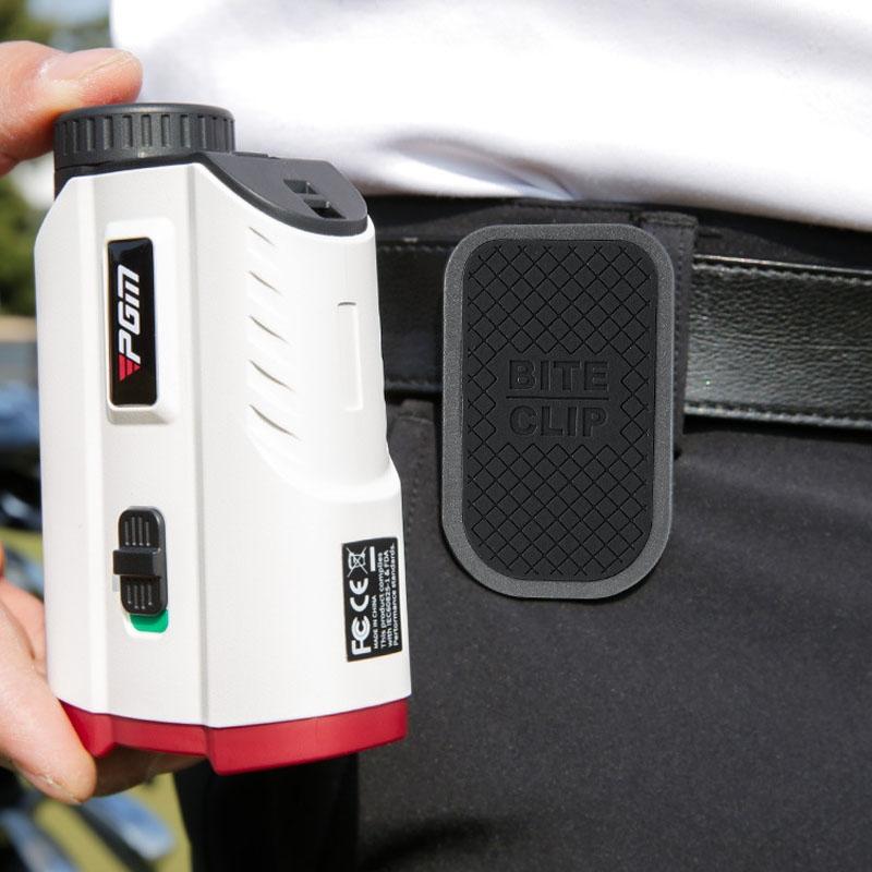 Lightweight Golf Rangefinder with Magnetic Buckle and Belt Clip - Black Does Not Apply