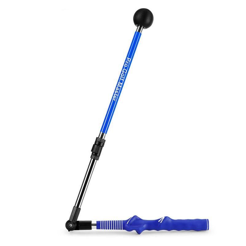 Adjustable Golf Swing Trainer for Beginners - Foldable & Corrective - Black Does Not Apply