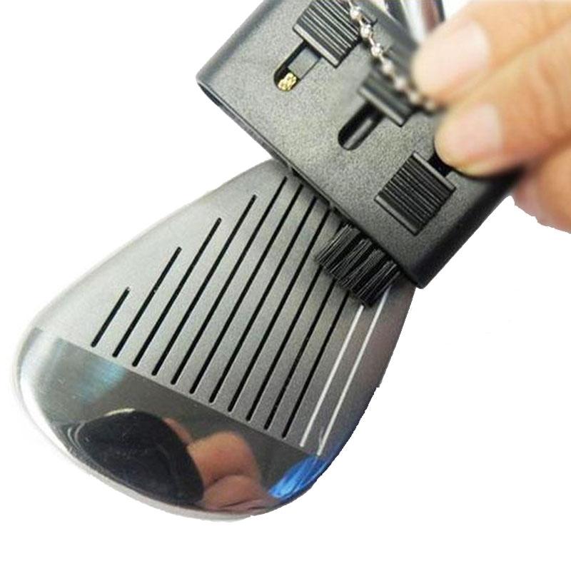 3-piece Portable Golf Groove Cleaning Brush - Red Does Not Apply