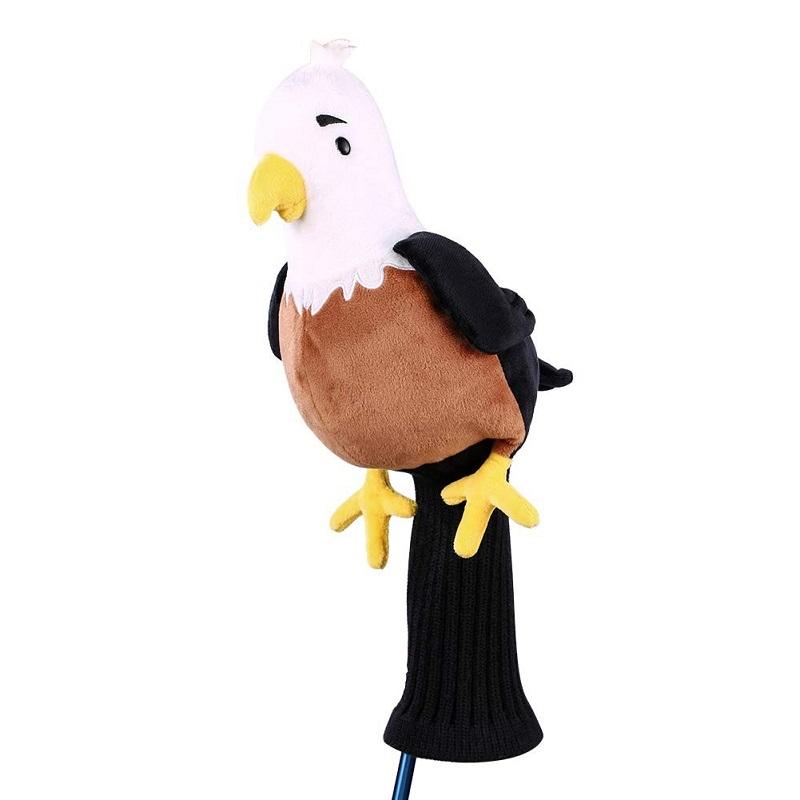 Adorable Plush Golf Club Cover for Animals - Brown Does Not Apply
