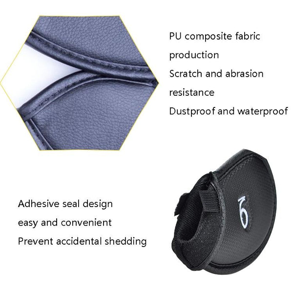 Versatile Golf Hat Cover with 12-in-1 Functionality - Black Litchi Texture Does Not Apply