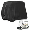 Waterproof Golf Cart Cover - 242 x 122 x 168 Cm - Black