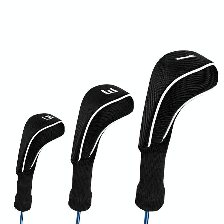 3-in-1 Golf Club Cover Set - No.1 No.3 No.5 - Blue Does Not Apply