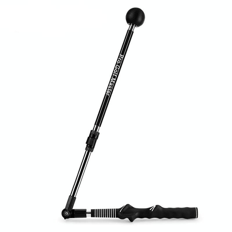 Adjustable Golf Swing Trainer for Beginners - Foldable & Corrective - Blue Does Not Apply