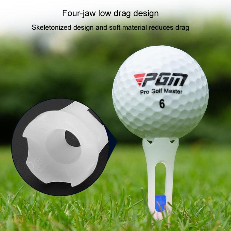 20-pack Golf Ball Tee Holder for Competition - 83mm Spike Balls - Black Does Not Apply