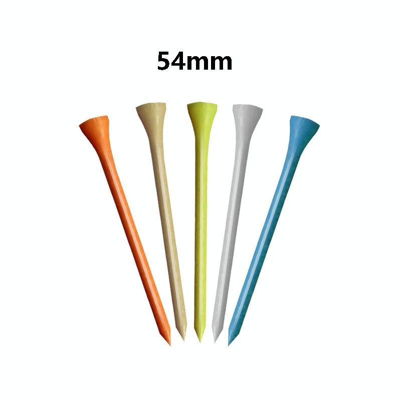 40 Wooden Golf Tees with Ball Holder - 70Mm Does Not Apply