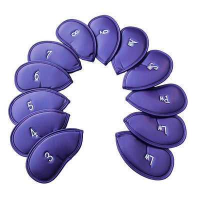 Versatile Golf Hat Cover with 12-in-1 Functionality - Purple Tabby