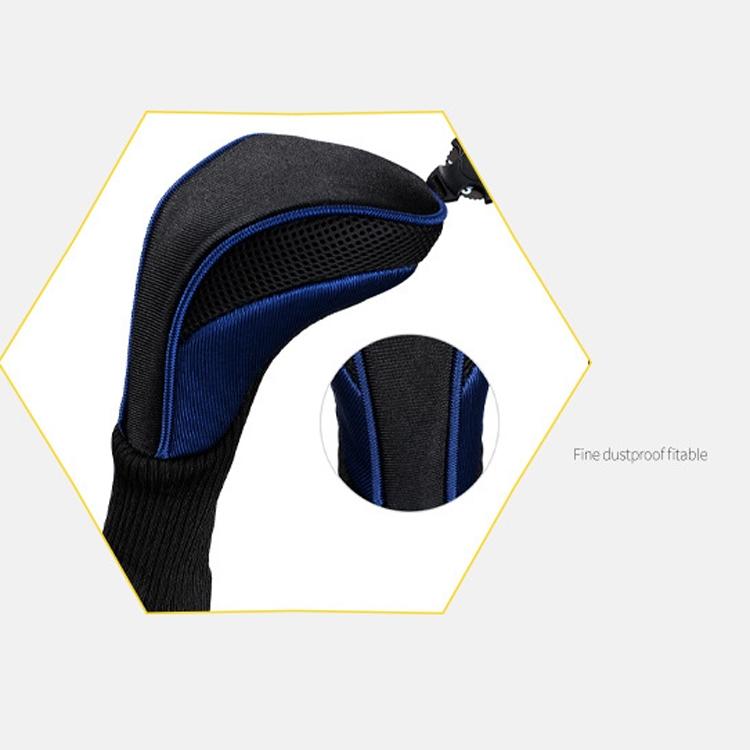 3-in-1 Golf Club Head Cover - No.1 No.3 No.5 - Protective - Red Does Not Apply