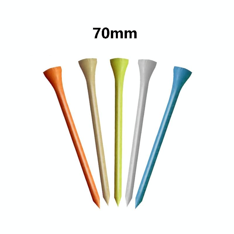 40 Wooden Golf Tees with Ball Holder - 83Mm Does Not Apply