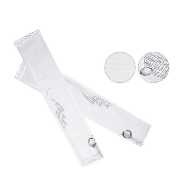 Breathable Golf Sunscreen Sleeve - Fluorescent Green - Fluorescent Green Does Not Apply