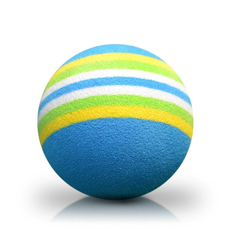 10-pack Blue Sponge Golf Practice Balls for Indoor Does Not Apply