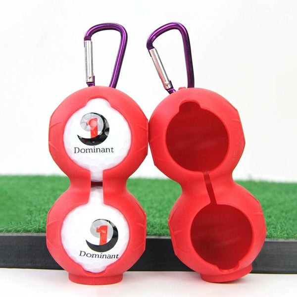 2-pack Golf Silicone Double-ball Protection Sleeves - Red Does Not Apply