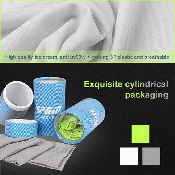 Breathable Golf Sunscreen Sleeve - Fluorescent Green - White Does Not Apply