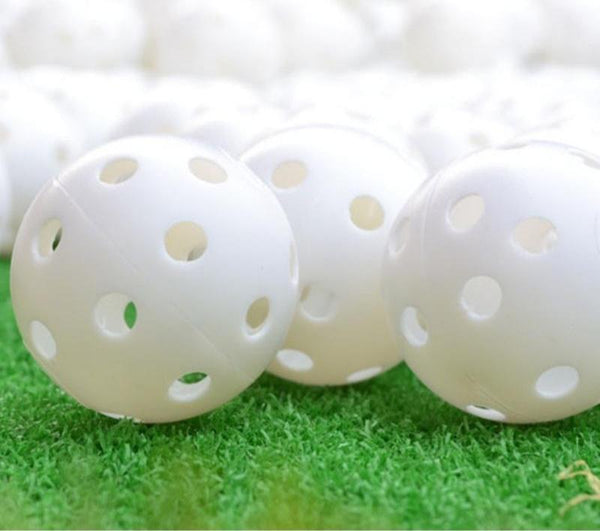 10-piece Indoor Golf Exercise Hollow Balls - Available - White Does Not Apply