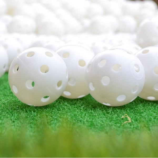 10-piece Indoor Golf Exercise Hollow Balls - Available - White Does Not Apply