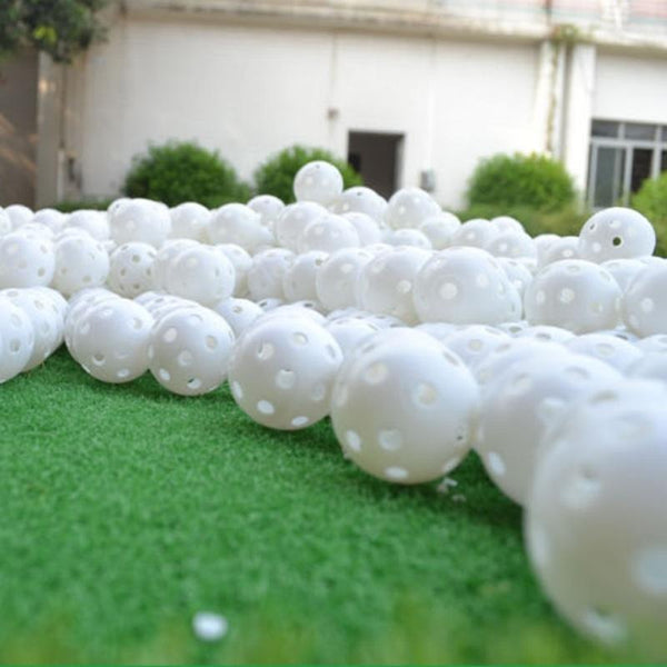 10-piece Indoor Golf Exercise Hollow Balls - Available - White Does Not Apply