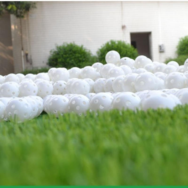 10-piece Indoor Golf Exercise Hollow Balls - Available - White Does Not Apply
