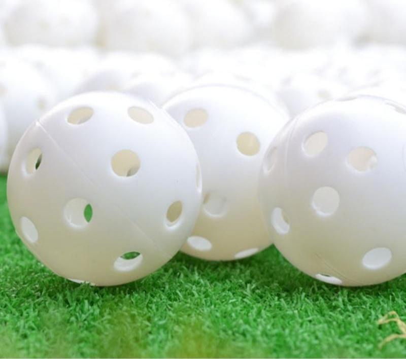 10-piece Indoor Golf Exercise Hollow Balls - Available - Yellow Does Not Apply