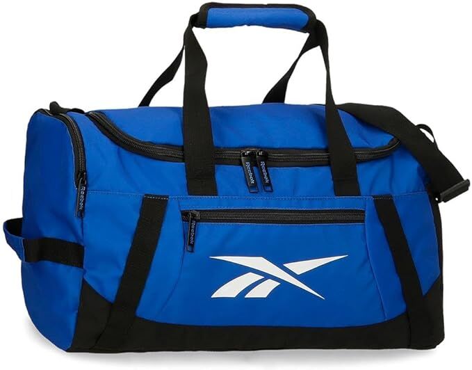 Reebok Malden Duffle Gym Bag in Blue/Black/White Reebok