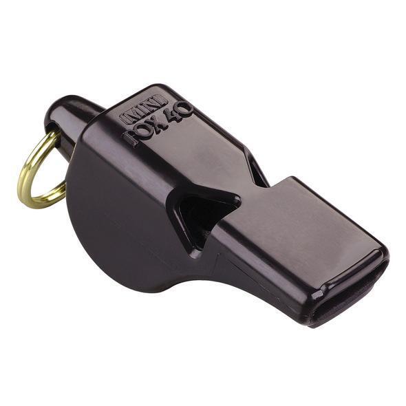 Fox 40 Classic Whistle Safety Outdoor Camping Sports Referee Football - Black Unique