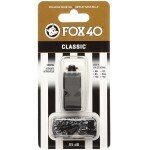 Fox 40 Classic Whistle Outdoor Safety Sports Referee Football Soccer - Black Unique