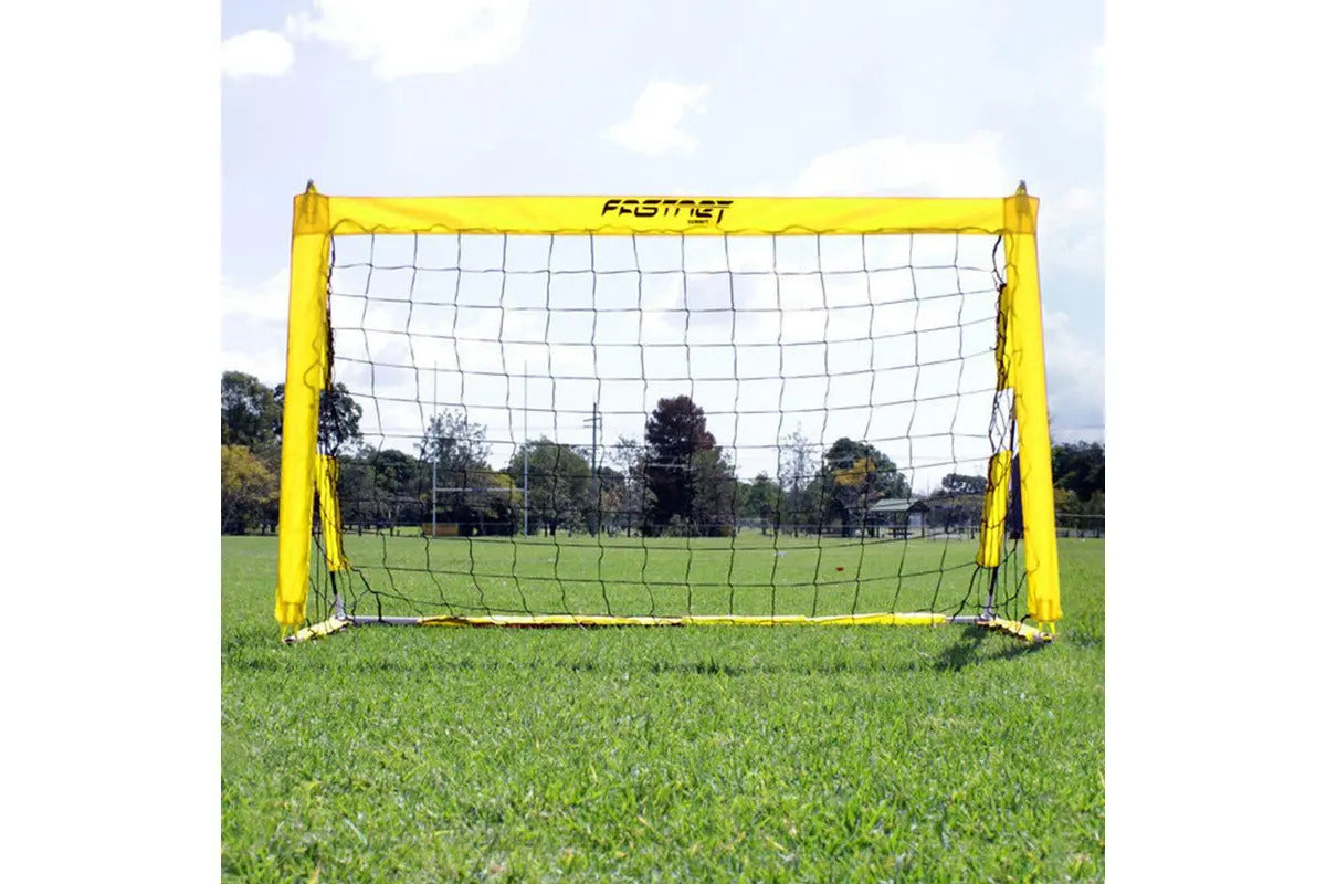 Summit Pop Up Fastnet Soccer Goal Futsal Football Portable Flexible (1.5m x 0.9m) Unique