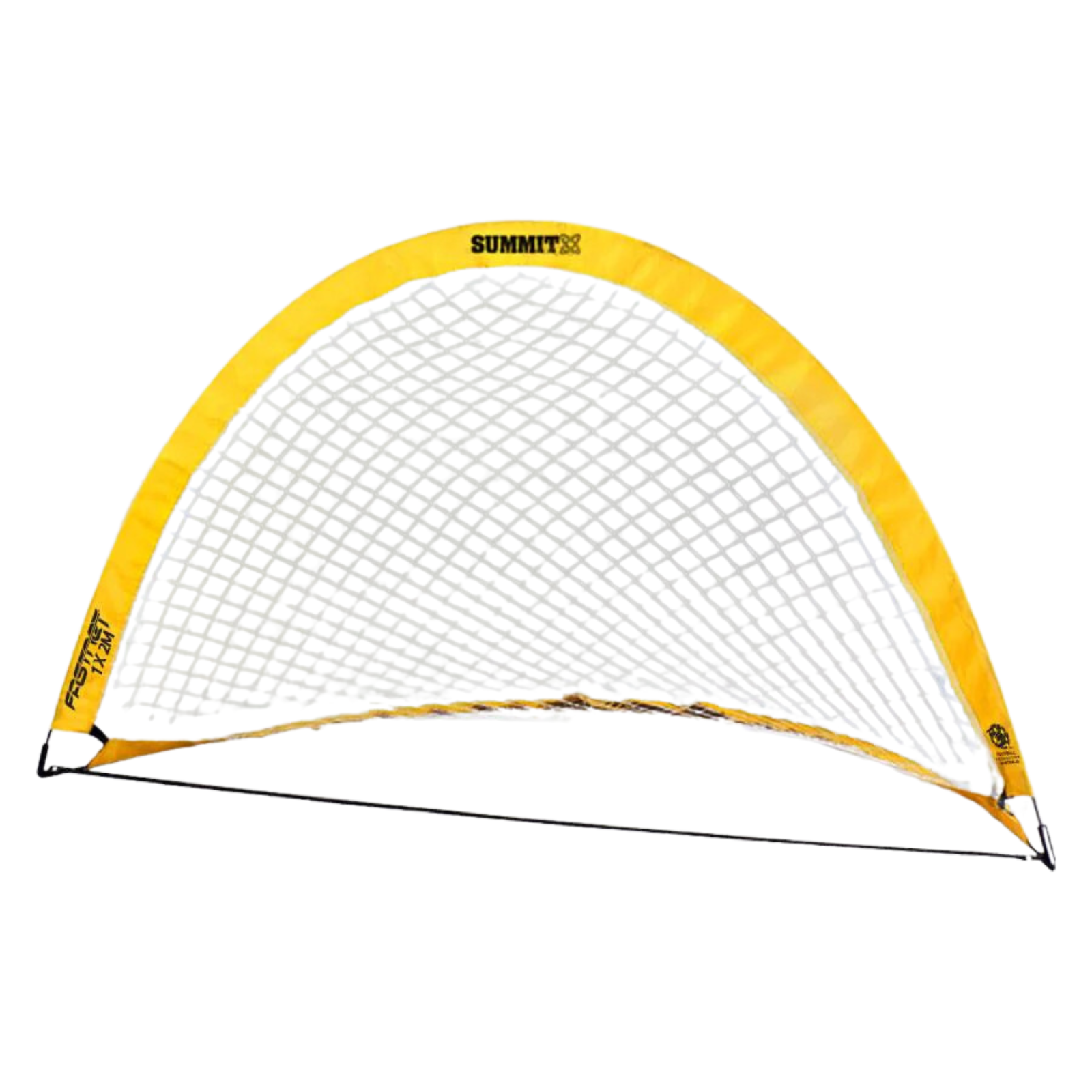 Summit Pop Up Teardrop Advance FFA Half Dome Training Football Soccer Goal 2mx1m Unique