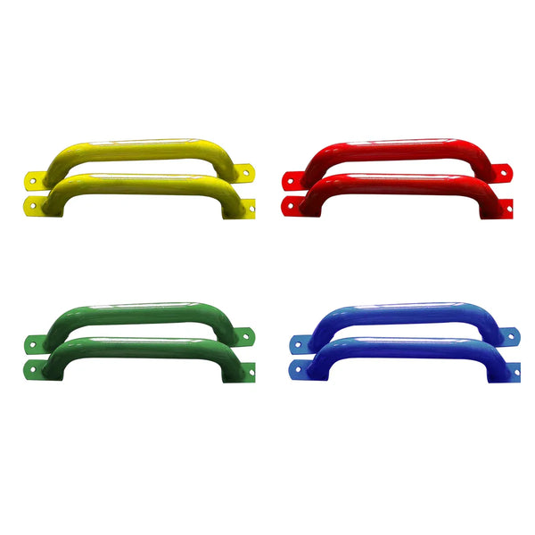 Lifespan Kids Metal Handle Pair 330mm - Red Awezingly